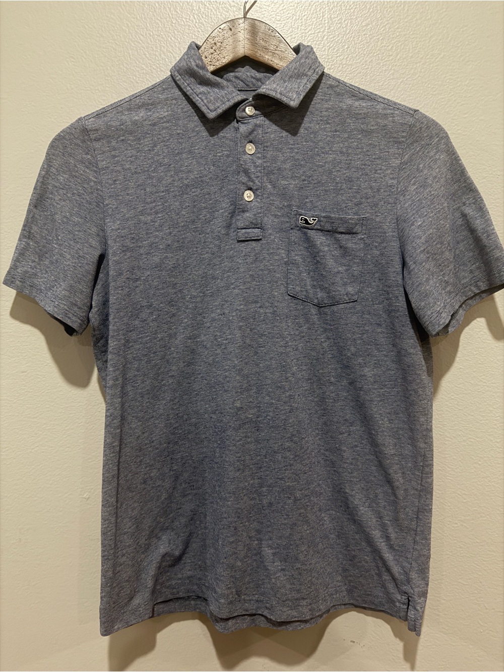 Vineyard Vines Edgartown Kid’s Gray Polo size Youth L